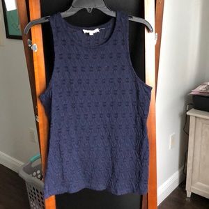 Navy Anthropologie top